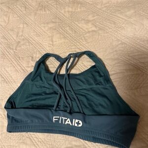 Teal Sports Bra